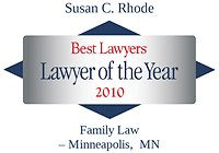 Rhode, Susan - Best Lawyers Lawyer of the Year (2010)