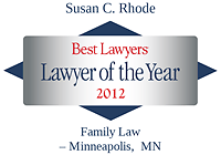 Rhode, Susan - Best Lawyers Lawyer of the Year (2012)