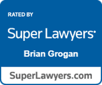 Grogan, Brian Super Lawyers Badge